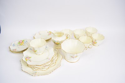 Lot 89 - Part Paragon tea set with six cups and saucers...