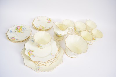 Lot 89 - Part Paragon tea set with six cups and saucers...