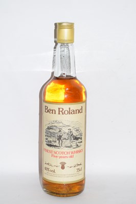 Lot 136 - 1 bt Ben Roland 5yo Scotch Whisky