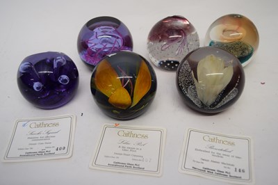 Lot 182a - Caithness Limited Edition paperweights...