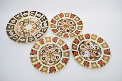 Lot 160 - Group of 4 Royal Crown Derby Plates all with...
