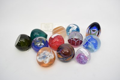 Lot 199 - Caithness paperweights including Ocean...