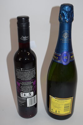 Lot 21 - MIXED LOT: 1 BOTTLE OF NV HEIDSIECK CHAMPAGNE...