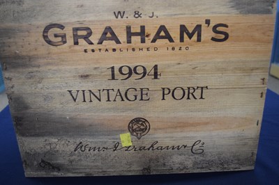 Lot 10 - 12 bottles of 1994 port in original wooden case