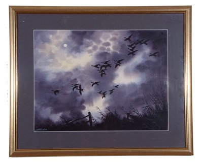 Lot 25 - Simon T. Trinder (British, contemporary) Geese...