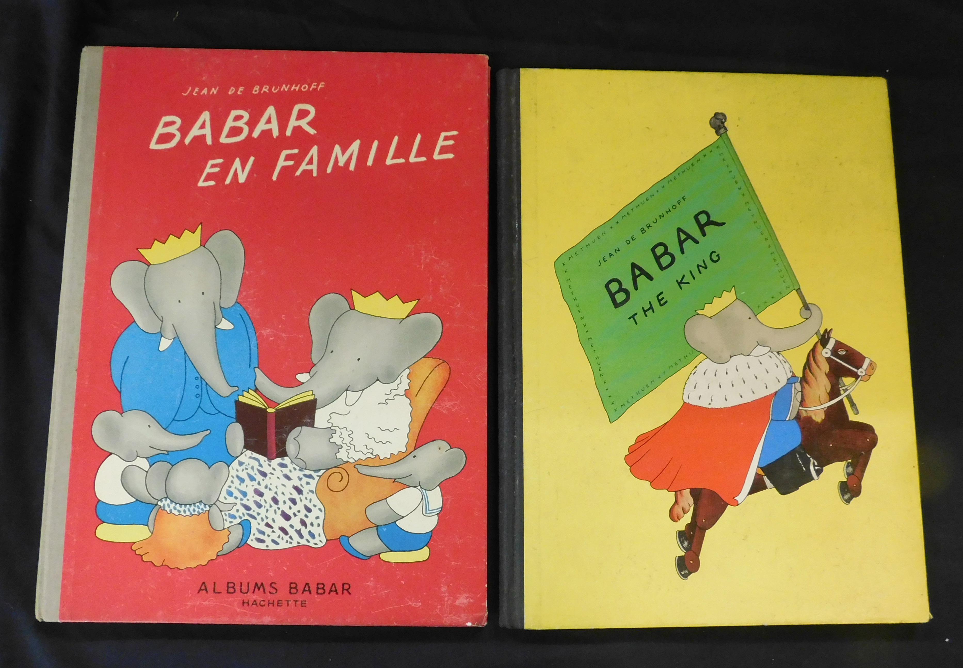 Lot 12 - JEAN DE BRUNHOFF: 4 titles: HISTOIRE DE BABAR,