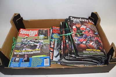 Lot 28 - One box Speedway Star magazines