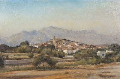 Lot 623 - Raymond Leach (British, b. 1949), Lourmarin,...