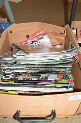 Lot 301 - One box Cue Sport magazines