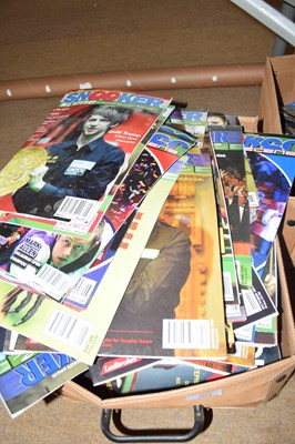 Lot 302 - One box Snooker Scene magazines