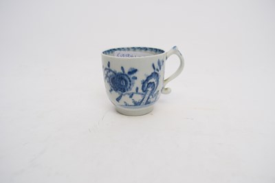 Lot 170 - Lowestoft Porcelain Cup c.1765
