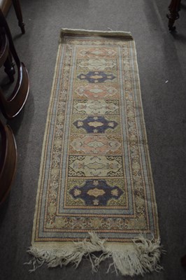 Lot 626 - Small 20th century Middle Eastern runner...