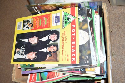 Lot 314 - Box of snooker magazines, principally Pot Black