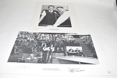 Lot 344 - Two photographic prints on board, Cliff...