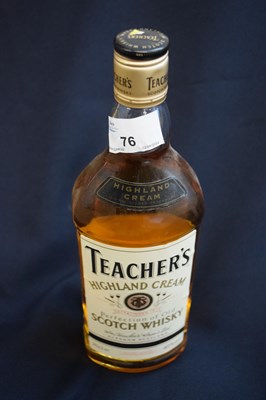 Lot 76 - 1 bt Teacher's Whisky