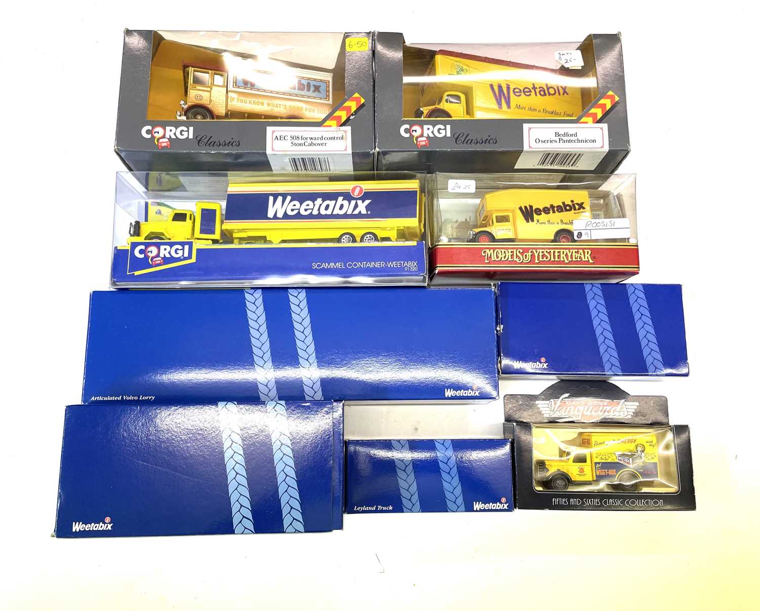 Lot 65 - Mixed lot of boxed Weetabix die-cast vehicles....