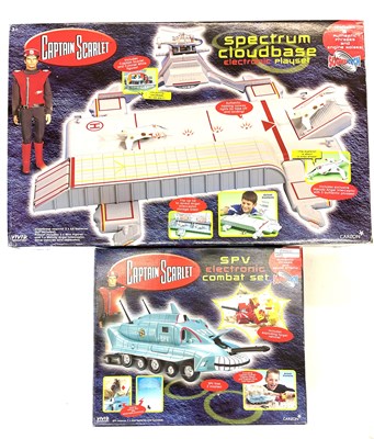 Lot 122 - 2 x boxed Captain Scarlet Electronic Playsets...