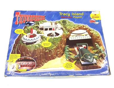 Lot 123 - Boxed Thunderbirds Tracey Island Electronic...