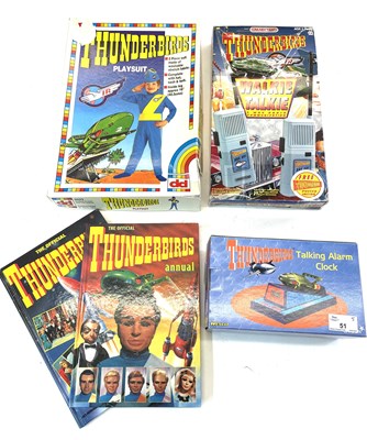Lot 120 - Mixed lot of Thunderbirds collectibles, to...