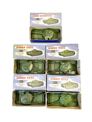 Lot 50 - A collection of Dinky toys 651 Centurion Tank...