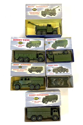 Lot 51 - Mixed lot of Dinky die-cast Military vehicles...