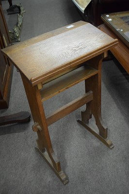 Lot 370 - Small late 19th or early 20th century oak...