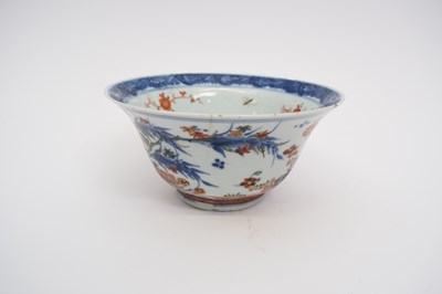 Lot 13 - Chinese porcelain flared bowl, probably Dutch...