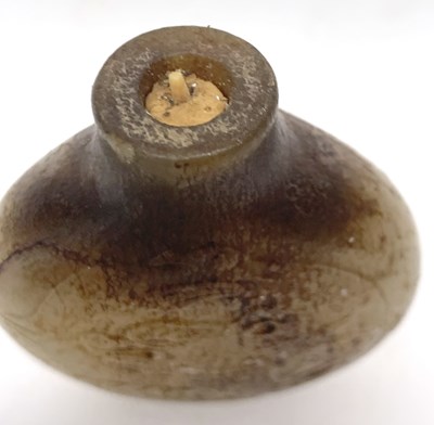 Lot 16 - Chinese snuff bottle with impressed design