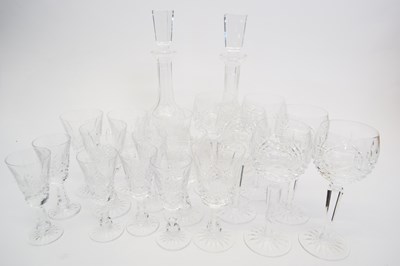 Lot 31 - Quantity of Waterford glass ware including two...