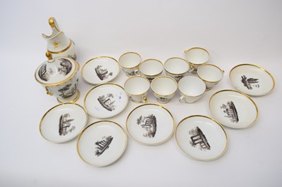 Lot 79 - Quantity of Continental porcelain coffee cups...