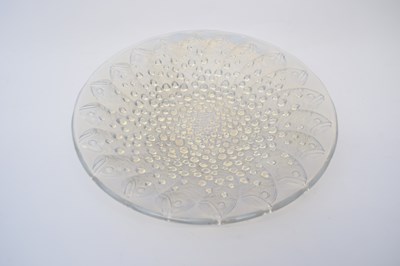Lot 81 - Large dish with bubble decoration of fish in...