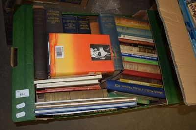 Lot 614 - ONE BOX MIXED BOOKS