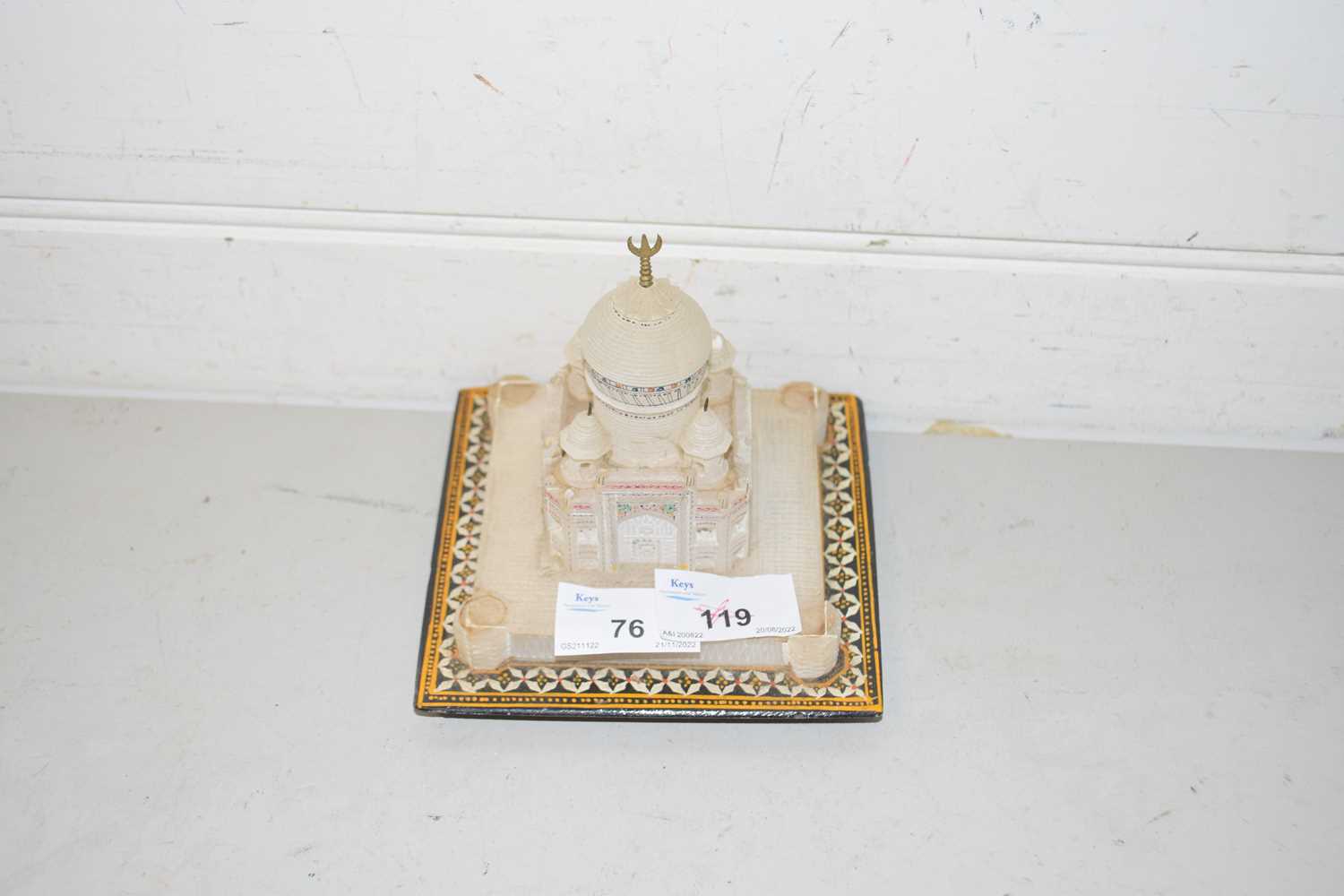 Lot 76 - Model of the Taj Mahal