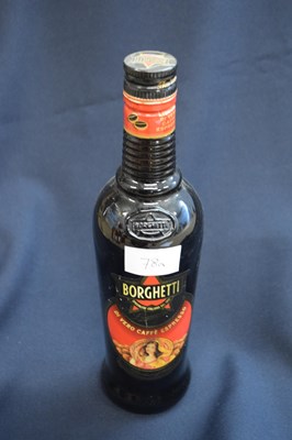 Lot 78a - 1 bt Borghetti Caffe Espresso Liqueur
