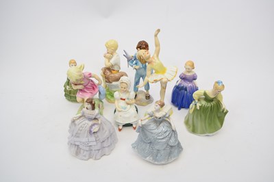 Lot 155 - Group of  Royal Doulton and Royal Worcester...