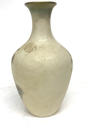 Lot 174 - Japanese porcelain vase with landscape gilt...