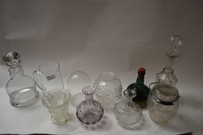 Lot 5 - VARIOUS DECANTERS AND OTHER GLASS WARES