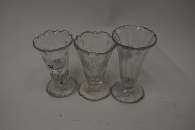 Lot 52 - THREE GLASSES