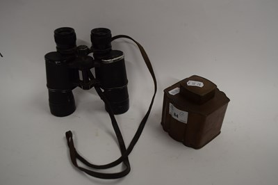 Lot 84 - PAIR OF VINTAGE 8X40 BINOCULARS TOGETHER WITH...