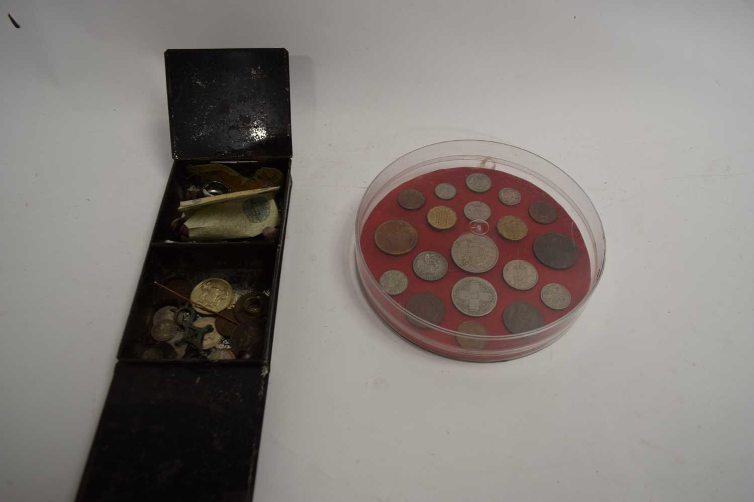 Lot 94 - DISPLAY CASE OF BRITISH PRE-DECIMAL COINAGE...