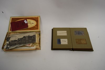 Lot 96 - MIXED LOT TO INCLUDE SMALL PHOTOGRAPH ALBUM,...