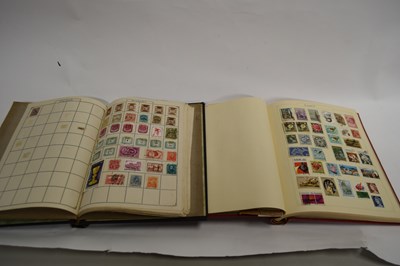 Lot 80A - TWO STAMP ALBUMS AND CONTENTS