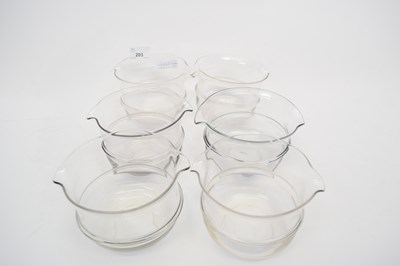 Lot 203 - Group of six wine glass coolers