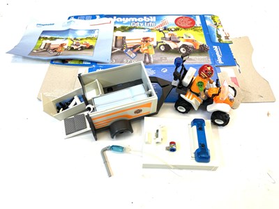 Lot 168 - Playmobil 70053 City Life Rescue Quad with...