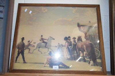 Lot 109 - AFTER ALFRED MUNNINGS, COLOURED PRINT, F/G