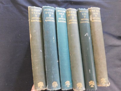 Lot 37 - ARTHUR RANSOME: 12 titles: MISSEE LEE, London,...