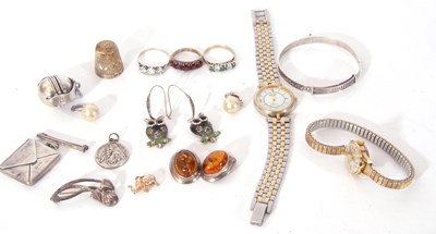 Lot 290 - Small quantity of jewellery to include a...