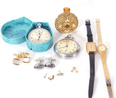 Lot 312 - Mixed lot to include ladies wrist watches,...