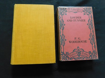 Lot 107 - P G WODEHOUSE: LOUDER AND FUNNIER, London,...