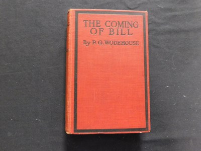 Lot 109 - P G WODEHOUSE: THE COMING OF BILL, London,...